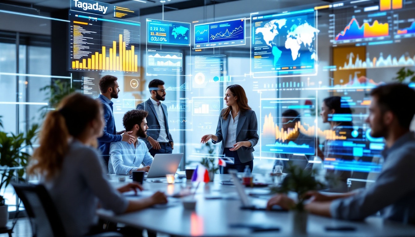 tagaday est une plateforme française offrant une veille médias en temps réel, permettant de suivre et analyser l'actualité instantanément pour rester informé efficacement.