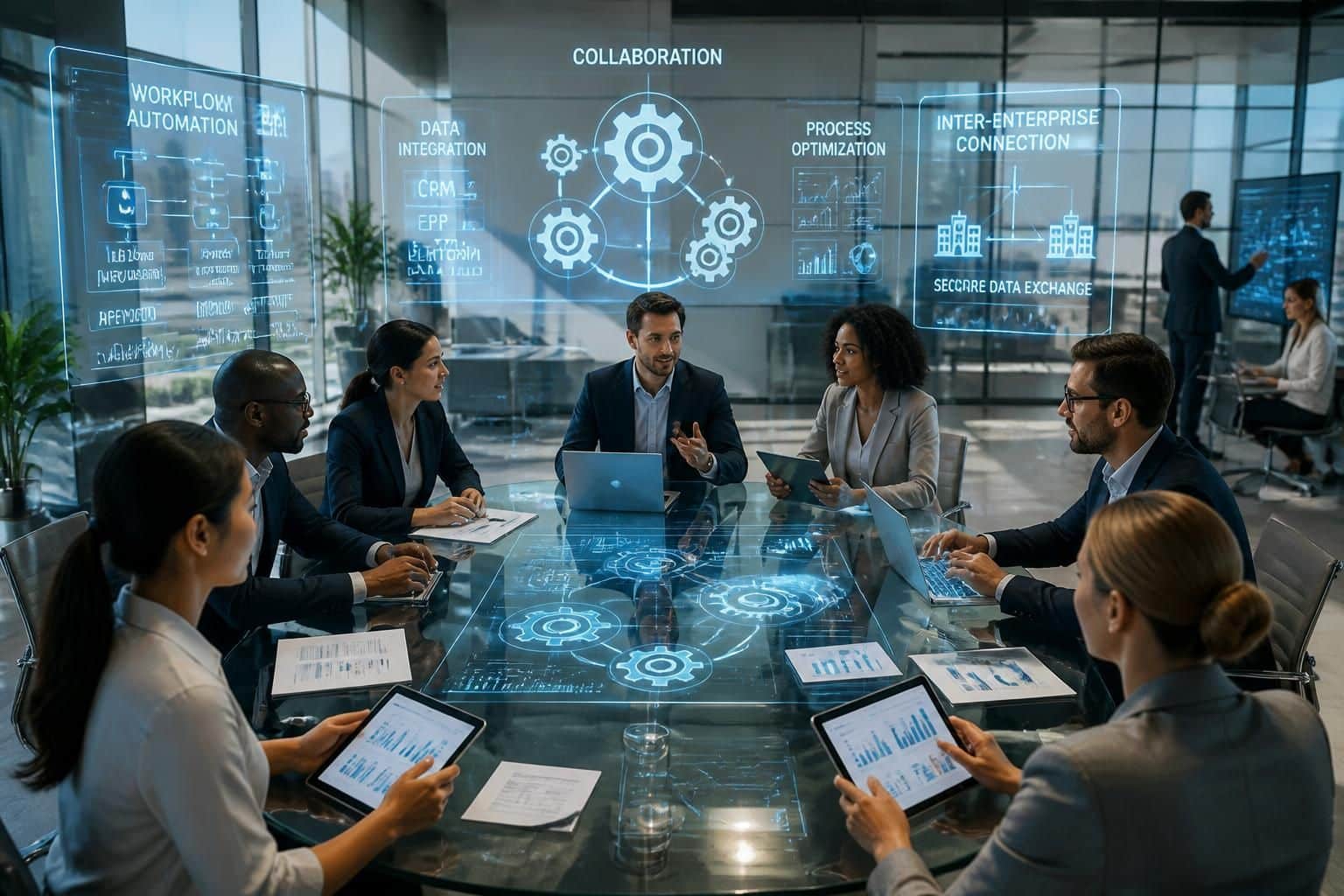 connexaflow facilite l'automatisation des processus et améliore la collaboration entre entreprises pour une gestion plus efficace et fluide.