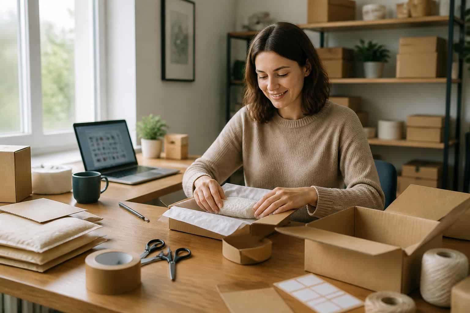 découvrez comment trouver un emploi fiable et flexible d'emballage à domicile, adapté à vos besoins pour travailler confortablement depuis chez vous.