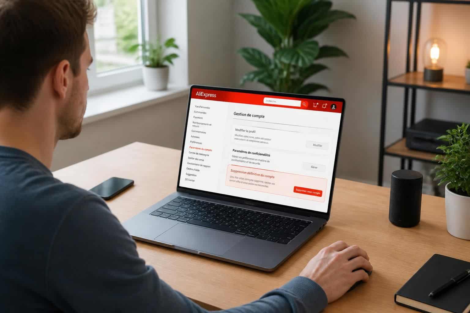 découvrez comment supprimer définitivement votre compte aliexpress en 2026 avec notre guide étape par étape simple et sécurisé.