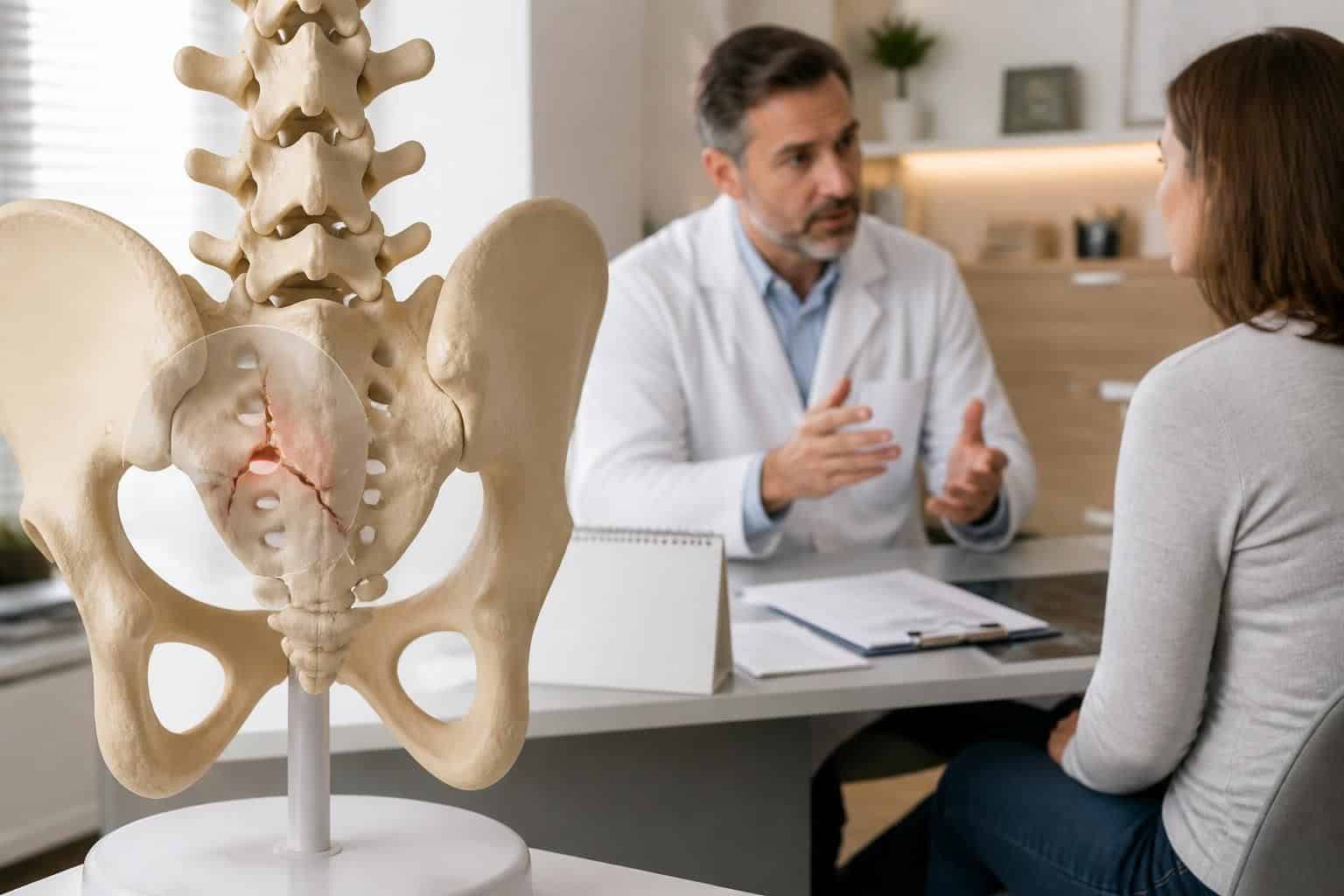 découvrez tout sur la fracture du sacrum : durée de l'arrêt de travail, conseils pour une reprise optimale et récupération efficace.