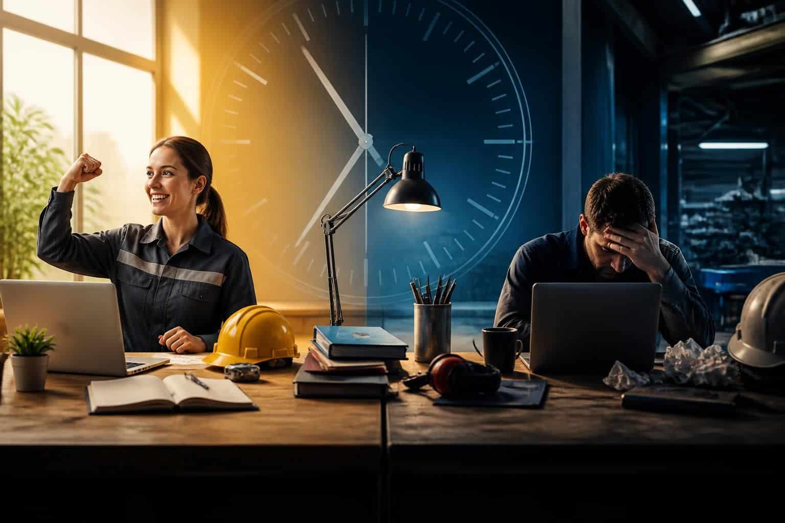 découvrez les avantages, inconvénients et conseils essentiels pour travailler en 3x8, un mode d'organisation du travail en shifts qui impacte votre vie professionnelle et personnelle.