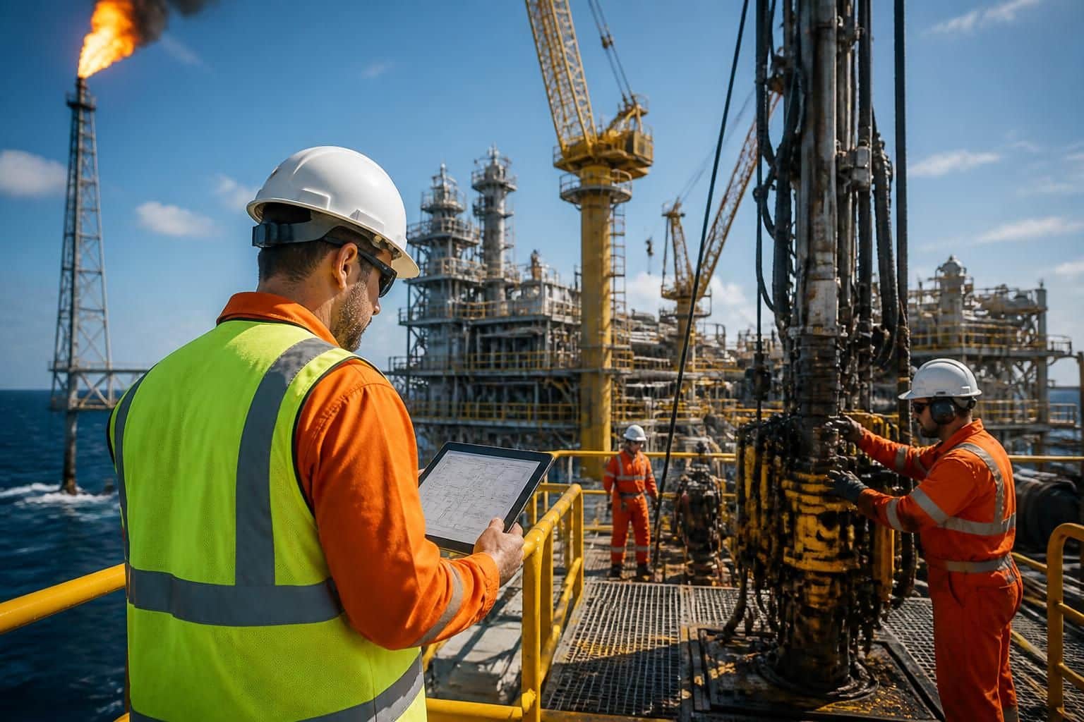 découvrez les métiers, les conditions de travail et les salaires sur une plateforme pétrolière. guide complet pour comprendre les opportunités et les défis du secteur pétrolier offshore.